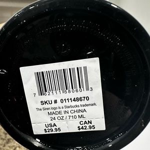 Genuine Starbucks tumbler. New with tags